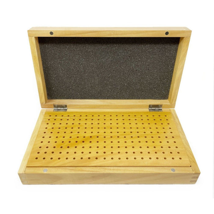 Wooden Burr Box with 200 Holes