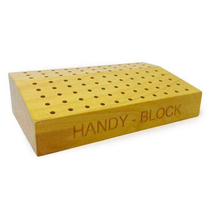 Wooden Burr Stand, 88 Hole