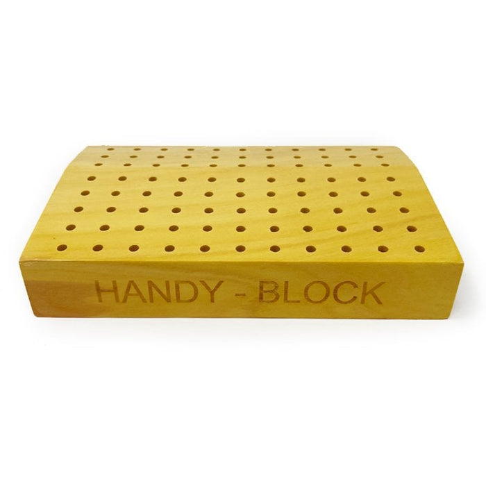 Wooden Burr Stand, 88 Hole
