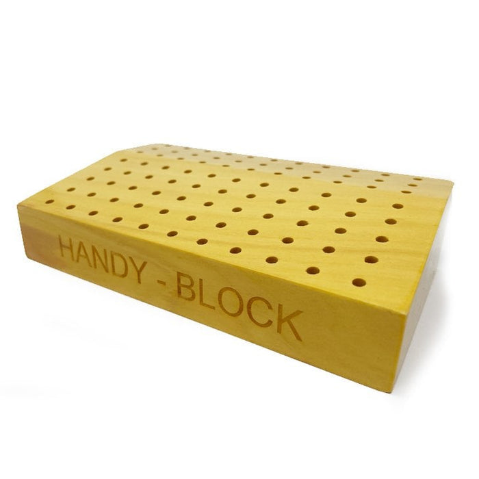 Wooden Burr Stand, 88 Hole