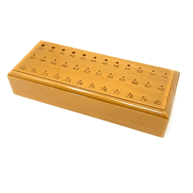 Wooden Drill Bit Stand