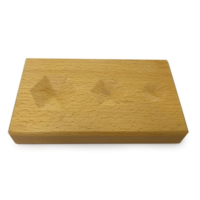 Wooden Hexagonal Dapping Block