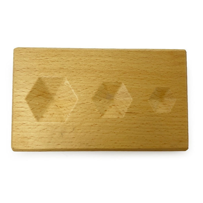Wooden Hexagonal Dapping Block