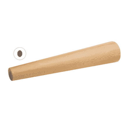 Wooden Oval Bangle Mandrel