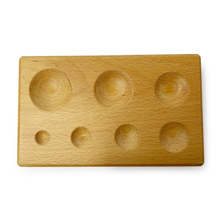 Wooden Round Dapping Block