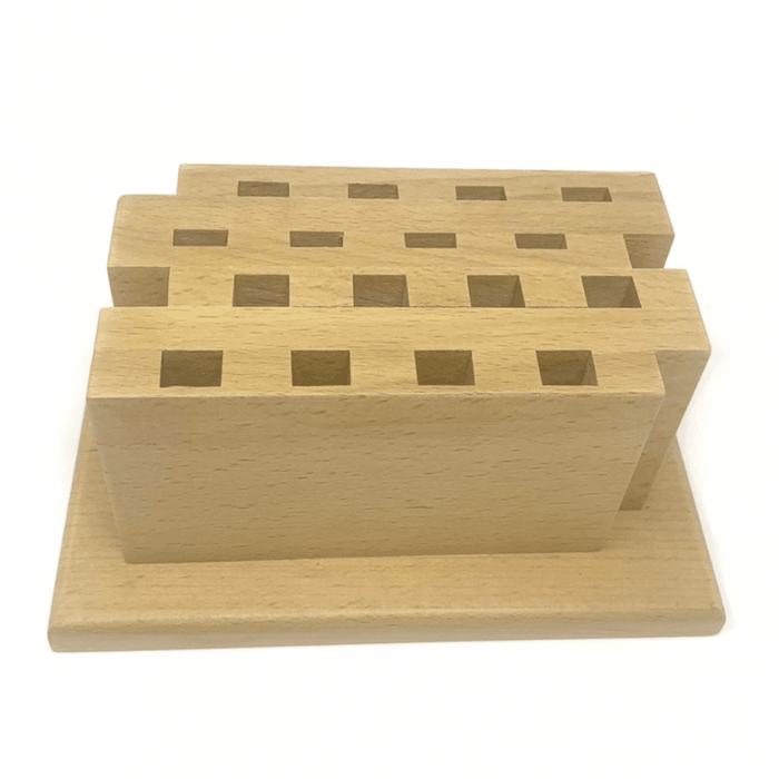 Wooden Tweezer Tool Rack