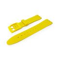 Yellow PVC Watch Strap